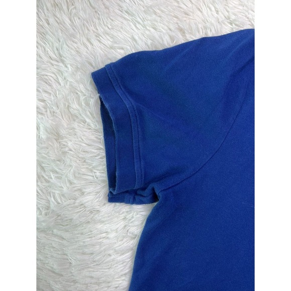 Tommy Hilfiger Men's TH Lux Interlock Blue Custom Fit Polo Shirt Size: L - Picture 5 of 11